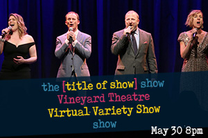 the [title of show] show Vineyard Theatre Virtual Variety Show show
